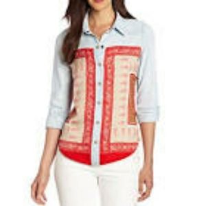 Lucky Brand Western Style Shirt